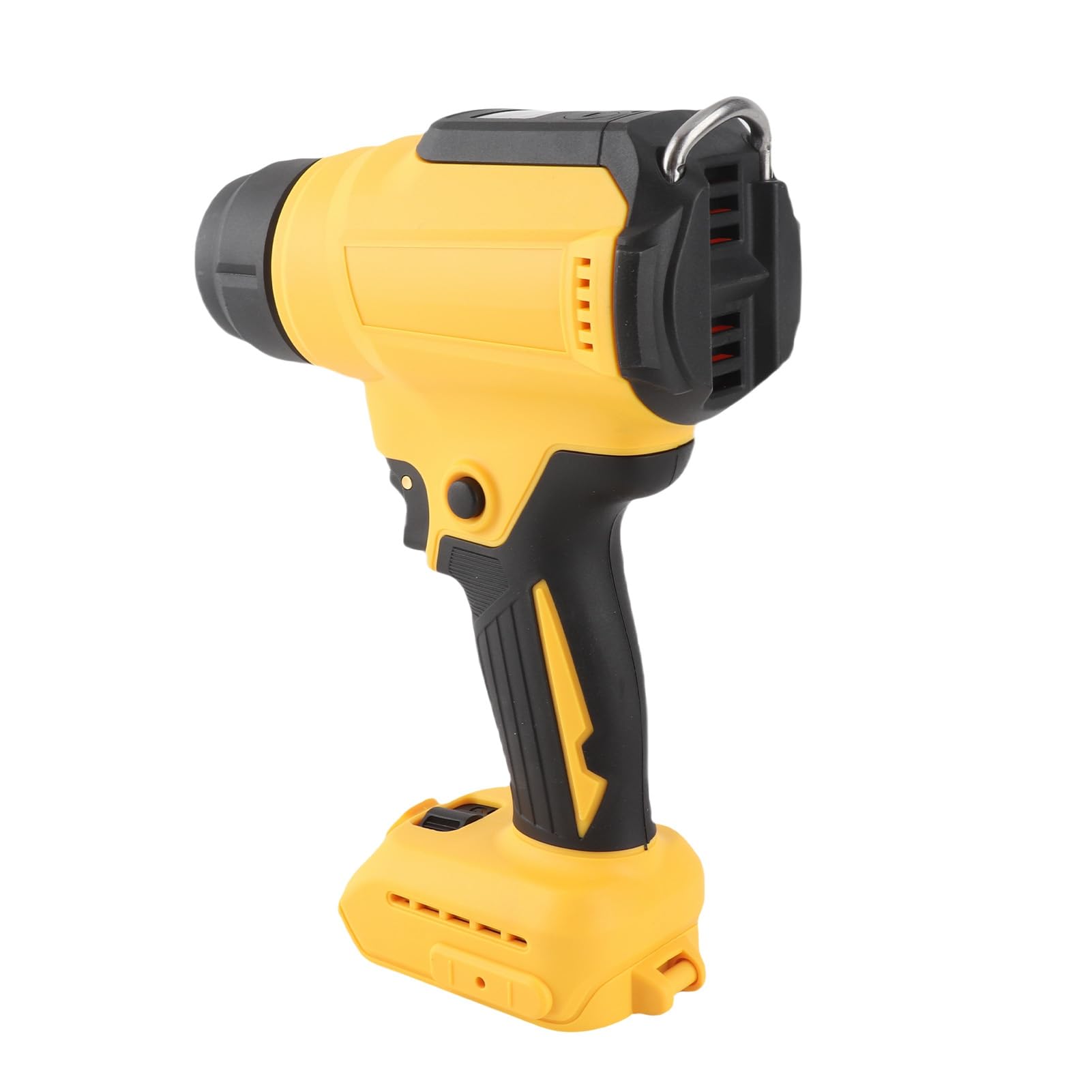 Generic Pistola de Calor Inalámbrica, Pistola de Aire Caliente con Pantalla LED, Núcleo Calefactor de Cerámica de 300 W, Calentamiento Rápido de 3 Segundos, 86 a 1022 Grados F, para Manualidades,