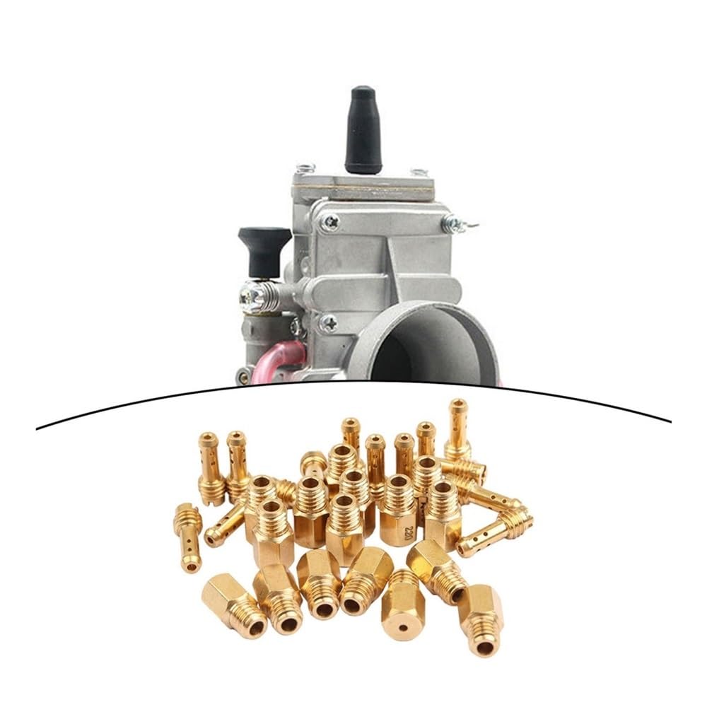 carburatore Kit Getto Carburatore Ad Alte Prestazioni Ottone Principale Lento Parti Pilota Componenti Per Auto Garage Veicoli Riparazione Per VM18 VM26 VM32 TM24