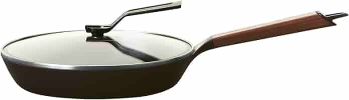 Amazon.com: Vermicular Frying Pan with Glass Lid | 26cm
