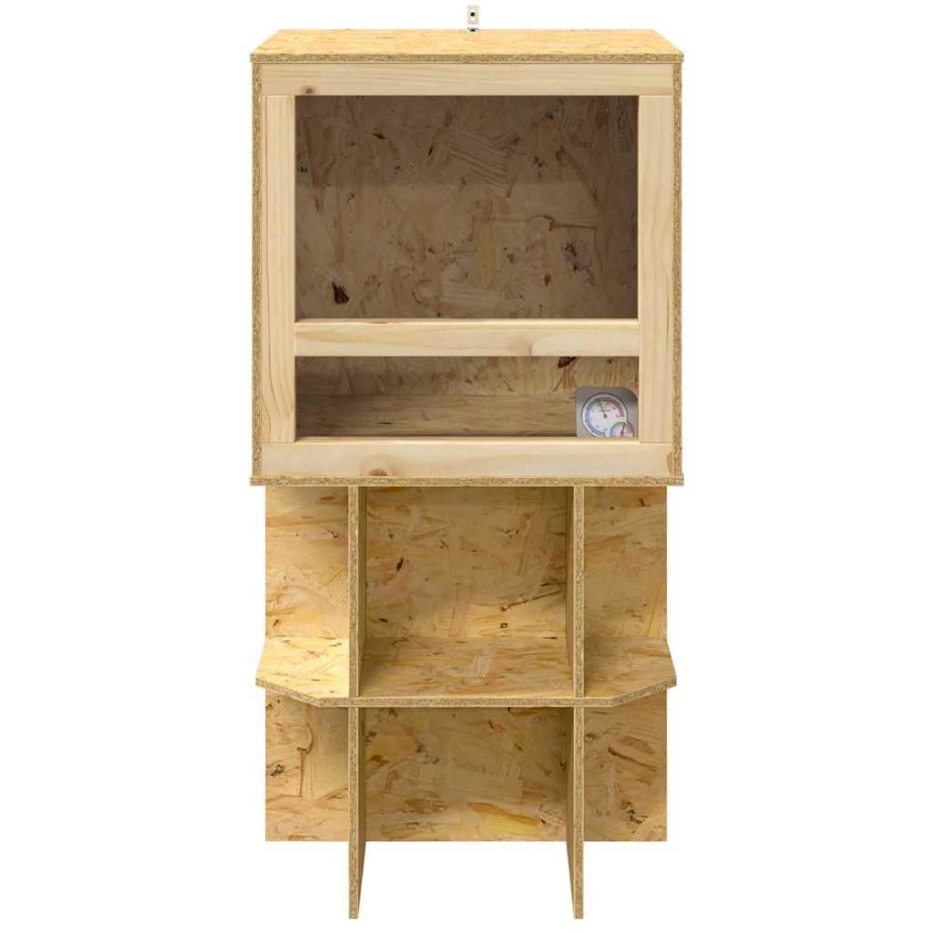 Genérico Terrario Marrón 50 x 50 x 100 cm OSB,Producto para Mascotas y Animales,Productos para Mascotas,Productos para Reptiles y Anfibios,Terrarios para Reptiles y Anfibios,Marrón,20 kg,3397887