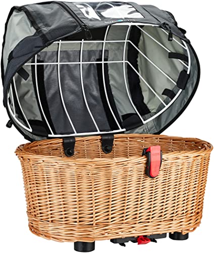 KLICKfix Hundekorb Doggy Basket Plus für Racktime, 0399RH, 36 x 52 x 46 cm