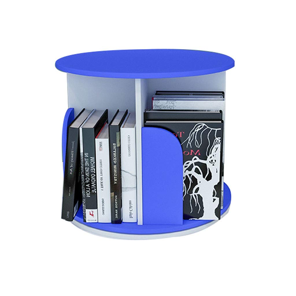 Biuro Bookshelf Obrotowa półka na książki Biurowa Organizator Wielofunkcyjne materiały biurowe Bookshelf Bookshelf Bookshelf dla dzieci (żółty) do domu Bookshelf Home Decor