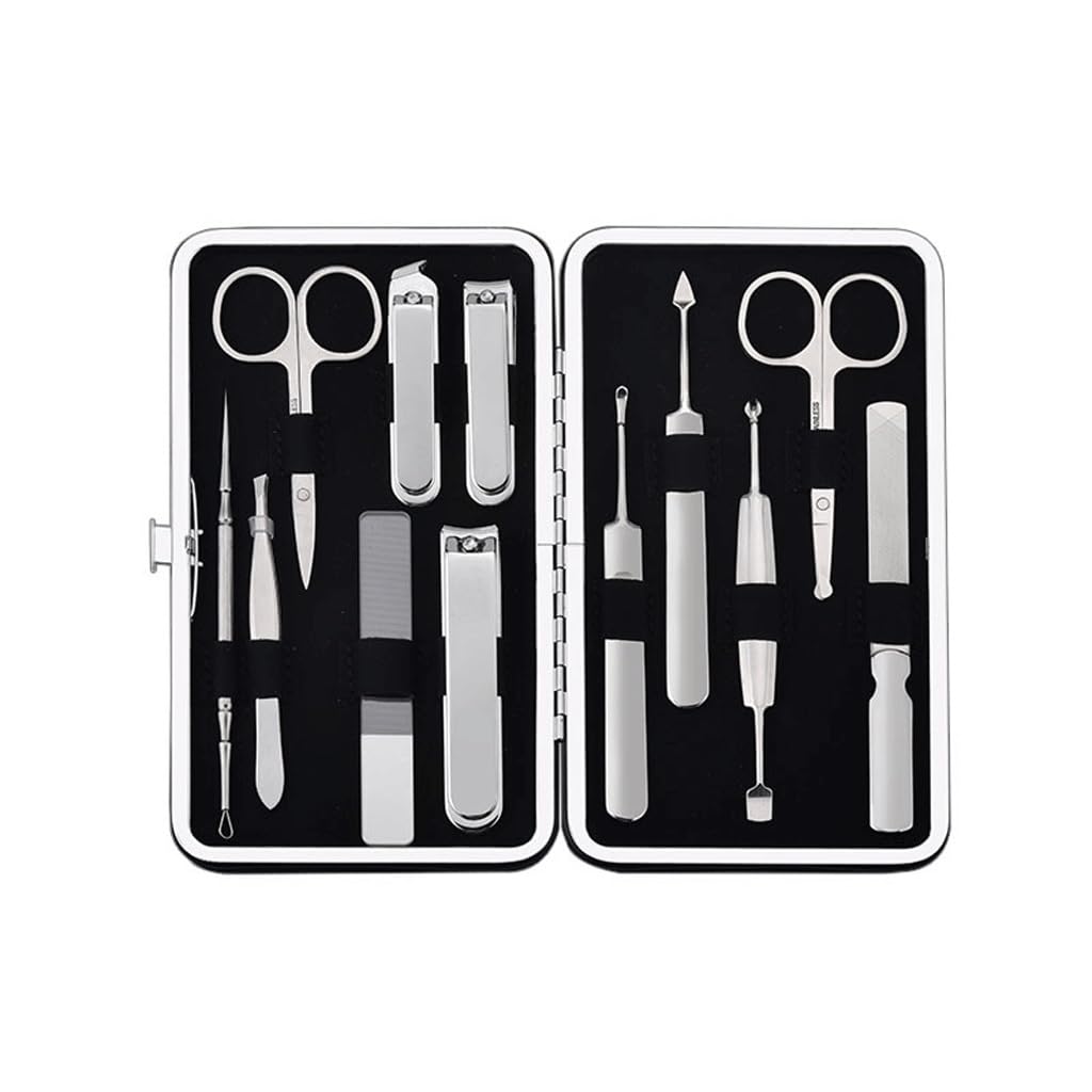Nail Set 12 Piece Beauty Set Stainless Steel Nail Clipper Personal Care Tool 19 5 17cm