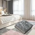 MADE4ALL (Dark Grey) Carpet Squares Puzzle mat EVA Foam Carpet Remnants 4PCS - 12x12inch Hypoallergenic & Eco-Friendly Plus Interlocking Carpet Tiles for Kids Durable Non-Slip Play Mat Easy to Clean