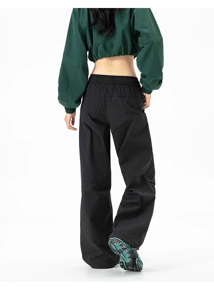Pantalones de Carga Deportivos Impermeables para Hombre, Pantalones Unisex Holgados Casuales callejeros
