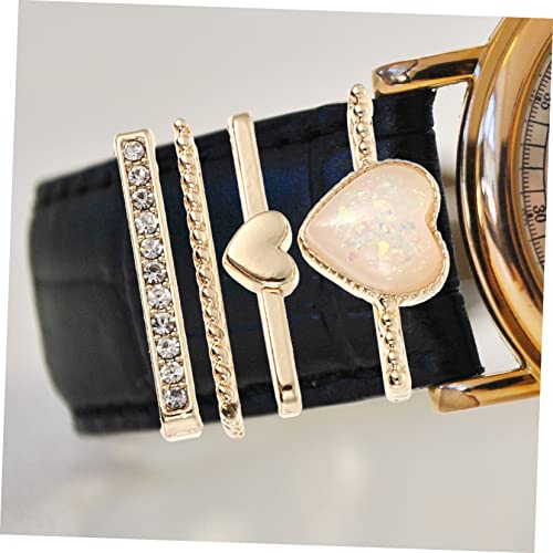 Correa de reloj decoración para transformar pulseras aburridas en joyería de oro rosa 3