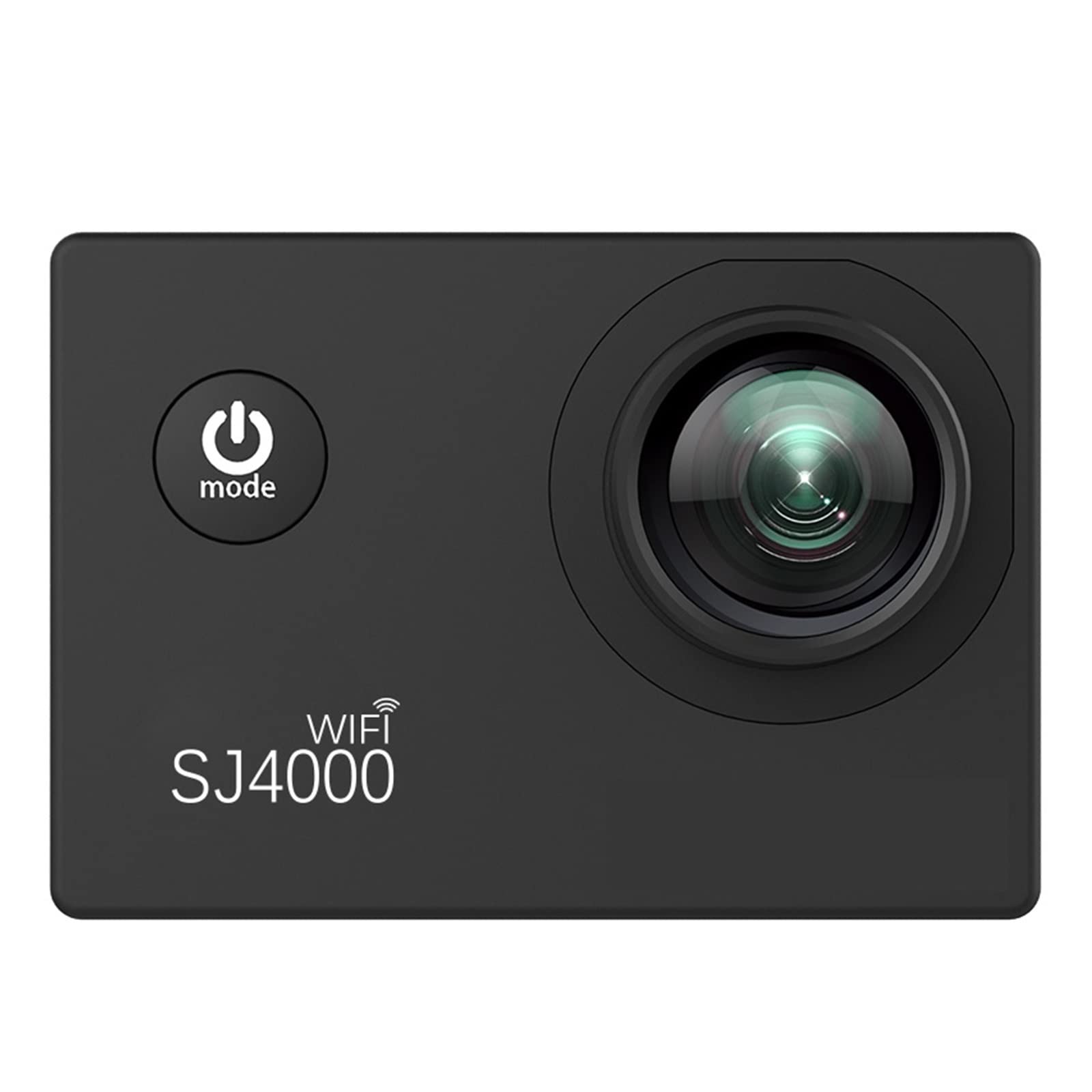 Action Cam, Action Camera 4K 2.0 Pollici Sport DV Schermo LCD 1080P HD Diving 30M Mini registro Auto Impermeabile DVR,All'aperto, Sport, Video(Noir)