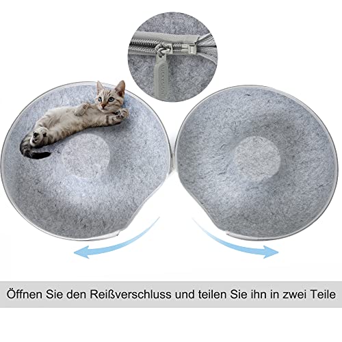 Lucky Sign - Grotta per gatti in feltro