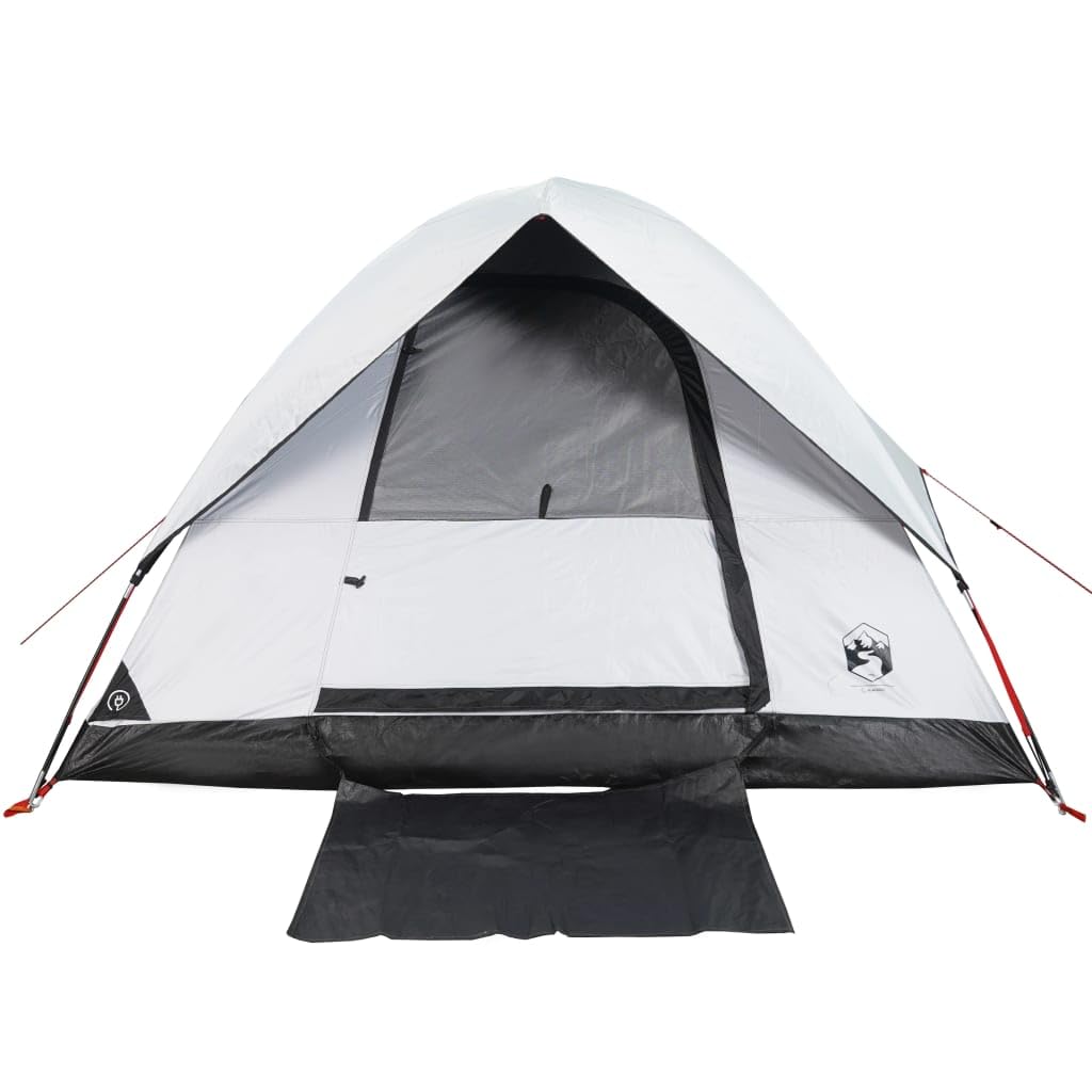 Sufrk Kuppel-Campingzelt 2 Personen Camping Zelt Camping Tent Camping ZubehöR Zelt Weiß Dunkel Wasserdicht