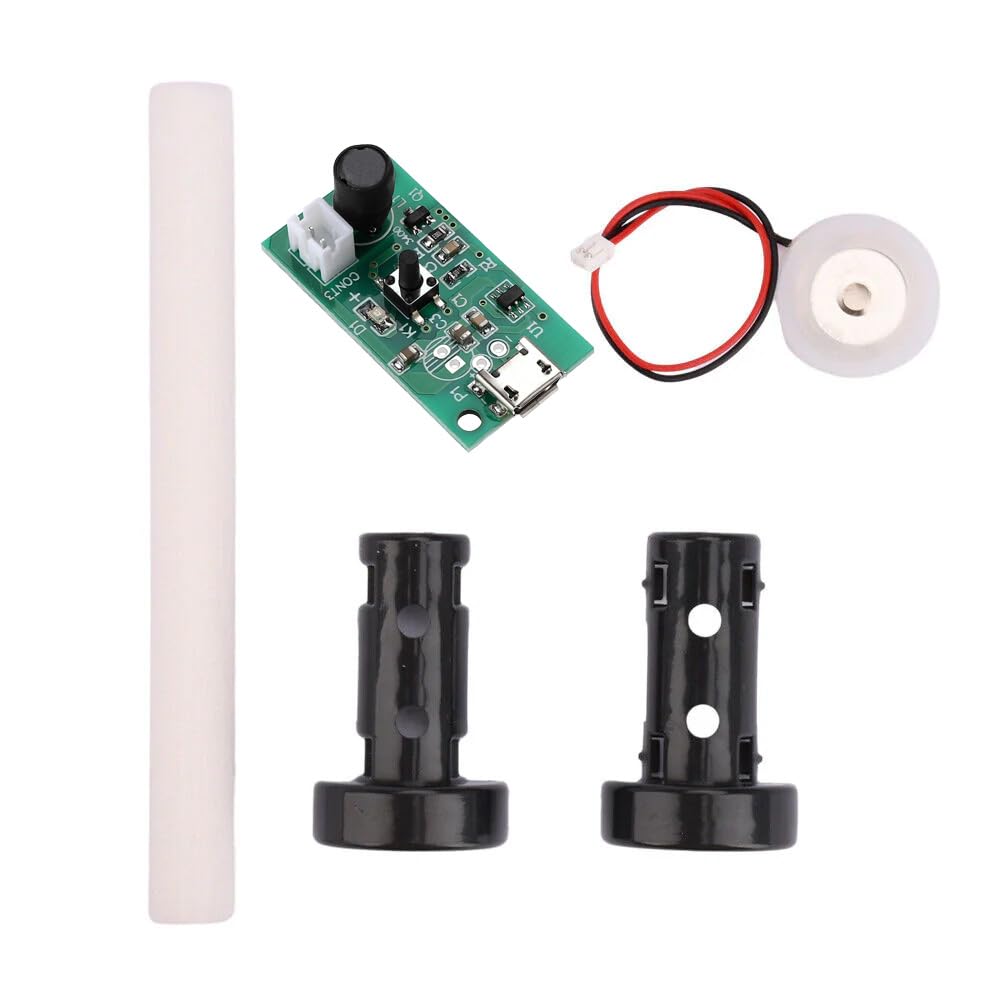 GoBagee® Ultrasonic Mist Maker Humidifier, 5V Atomization Disc 108KHz Mist Atomizer DIY Humidifier with PCB, DIY Mist Atomizer Micro USB Board Ultrasonic Atomization Module for Home (B0D5BVKMPV) Amazon Price History, Amazon Price Tracker