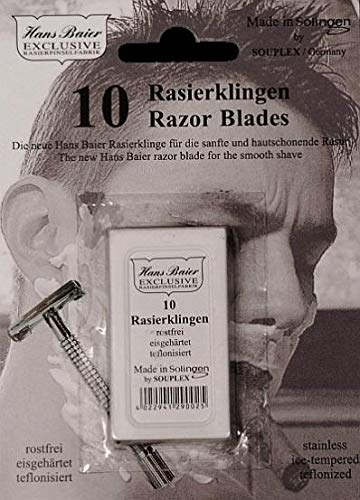Herbapharm Solingen Rasierklingen Blister, 10 StĂĽck