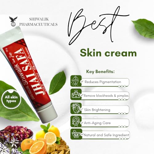 Image of Shiwalik Skin Cream - Natural Blemish And Spot Reduction, Nourishing Formula, Suitable For All Skin Types, 15G