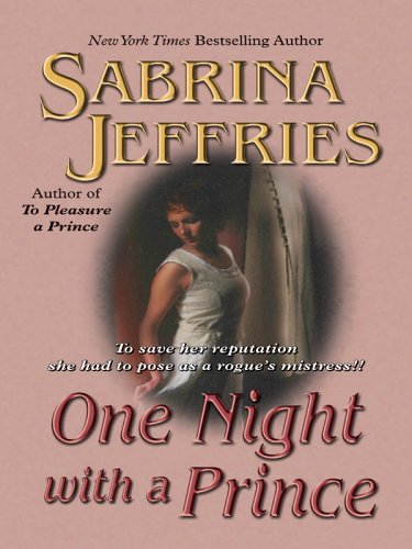 Amazon.com: One Night With A Prince: 9781597220279: Sabrina Jeffries: Books