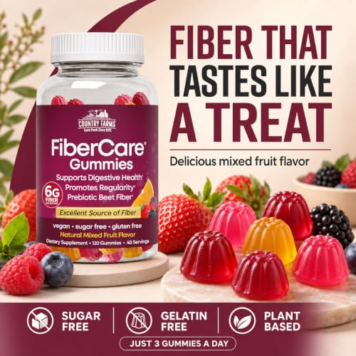 Country Farms Fiber Care Gummies