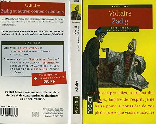 Zadig et autres contes orientaux [French] 2266087584 Book Cover