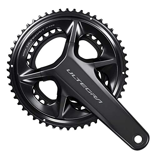 SHIMANO JG.BIE.POTENCIOM.SH.ULTEGRA-P HT II 172,5 2 x 12 V Kurbelgarnitur, Sport, Schwarz (Schwarz), Einheitsgröße