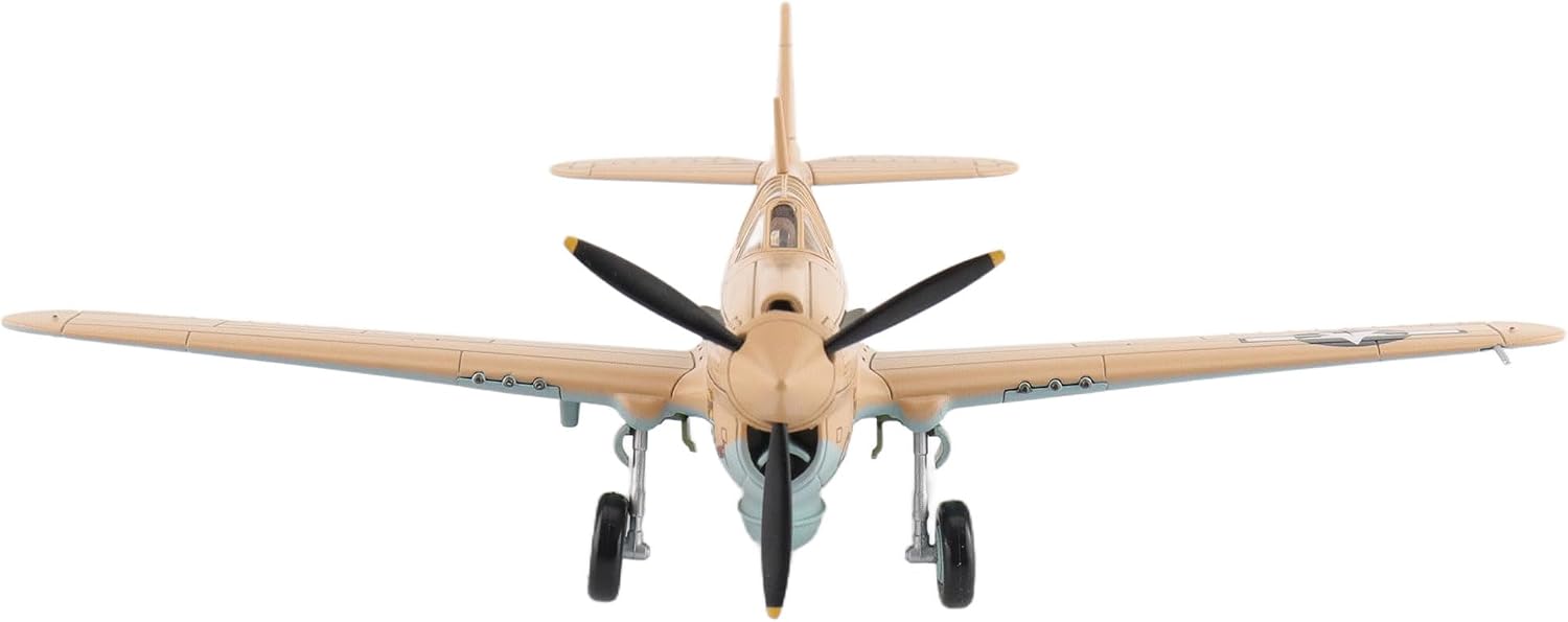 Hobby Master | 1:72 Scale Diecast Military Aircraft Replica | P-40N Warhawk Geronimo! Lt. Bruce Campbell, 45th FS, Dec., 1943 | Model HA5511