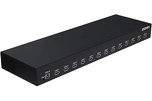 SEDNA 1U Rack Mount 13 Port USB 3.2 Gen 1 Hub