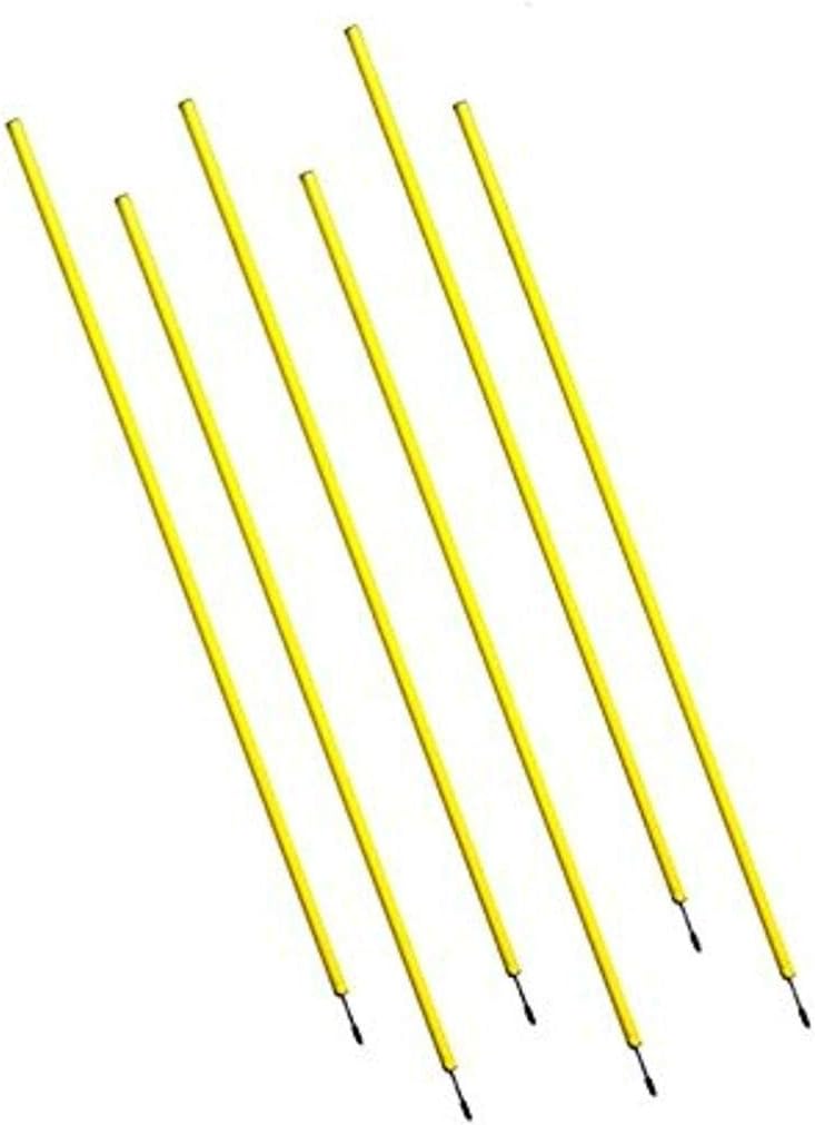 BlueDot Soccer Agility Poles (4/6/8 pcs) Telescopic