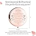 boutikpro Sister Gifts Compact Mirror, to My Beautiful Sister Gorgeous Rose Gold Compact Mirror Unique Friend Gift Mirror for Women Girls Sisters for Women BFF