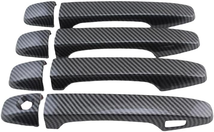 8pcs/Set ABS Exterior Door Outdoor Handle Cover Trim Compatible with Subaru Impreza GJ G13 GP G23 2012-2016 (Without Intelligent Hole, Chrome), TW24050601