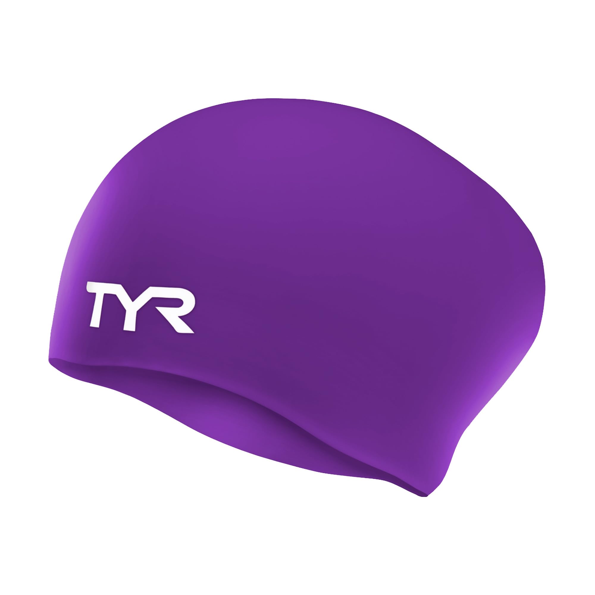 Adult Long Hair Wrinkle-Free Silicone Swim Cap