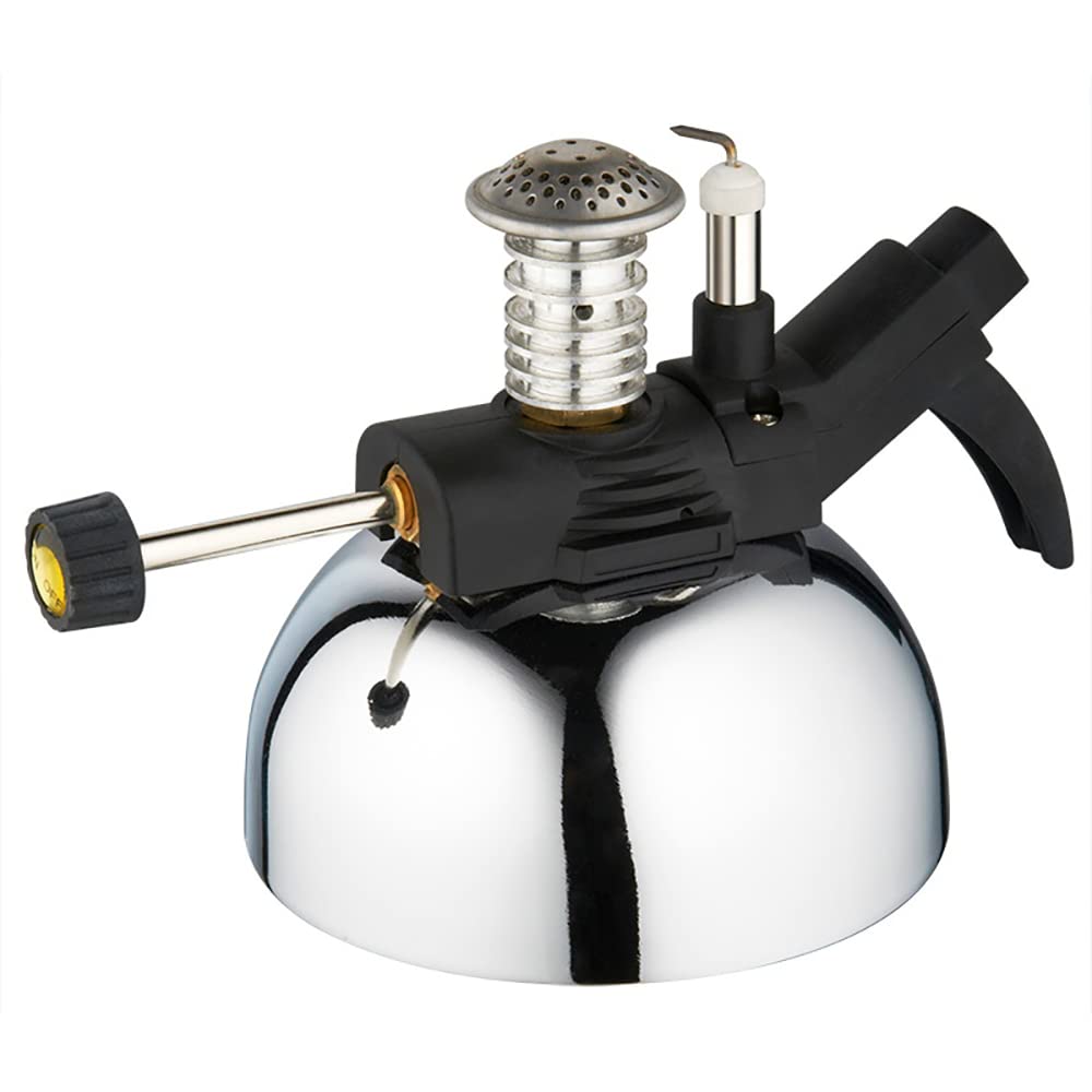 Bunsen Burner - Mini fornello portatile per laboratorio dentale, capacità gas 36,5 g, temperatura 1300 ℃, ideale per attrezzature cliniche e uso di laboratorio