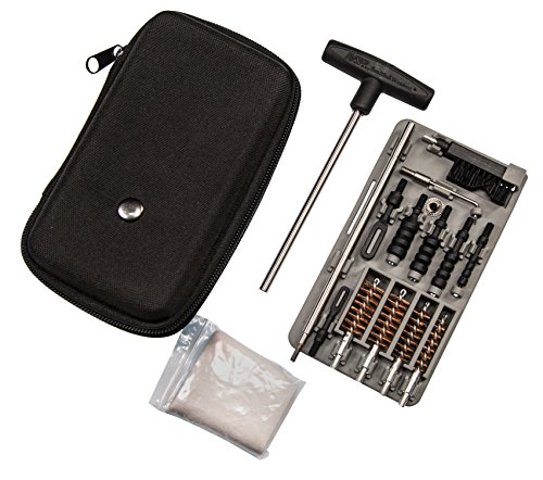 Smith & Wesson M&P Compact Pistol Cleaning Kit For .22 9Mm .357 .38 .40 10Mm And .45 Caliber Handguns, Black #TOP1