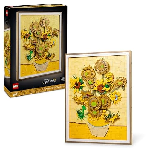 LEGO Art Vincent van Gogh: Los Girasoles, Maqueta 3D para Construir para Adultos de Obra de Arte, Flores Artificiales y Decoración del Hogar, Construcción Creativa, Regalo para Mujeres y Hombres 31215 | Ya disponible en tu tienda friki favorita! En mundofriki.es!