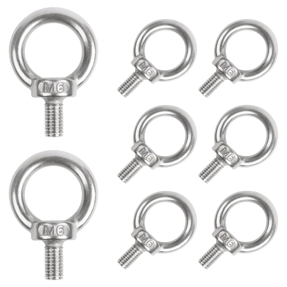 Bulloni E Dadi M6 Dadi A Occhiello Di Sollevamento 2 Pezzi - Foto 6