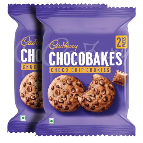 Image of Cadbury Chocobakes Chocochip Chocolate Cookies, 167 Gm (Pack Of 2)