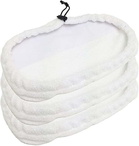 Clean Co. - 3 almohadillas de repuesto compatibles con mopa de vapor Bissell Modelo 1867, 18677, 18671, 18674, 18675, 18676, 18678, 67L81, 90T1E,