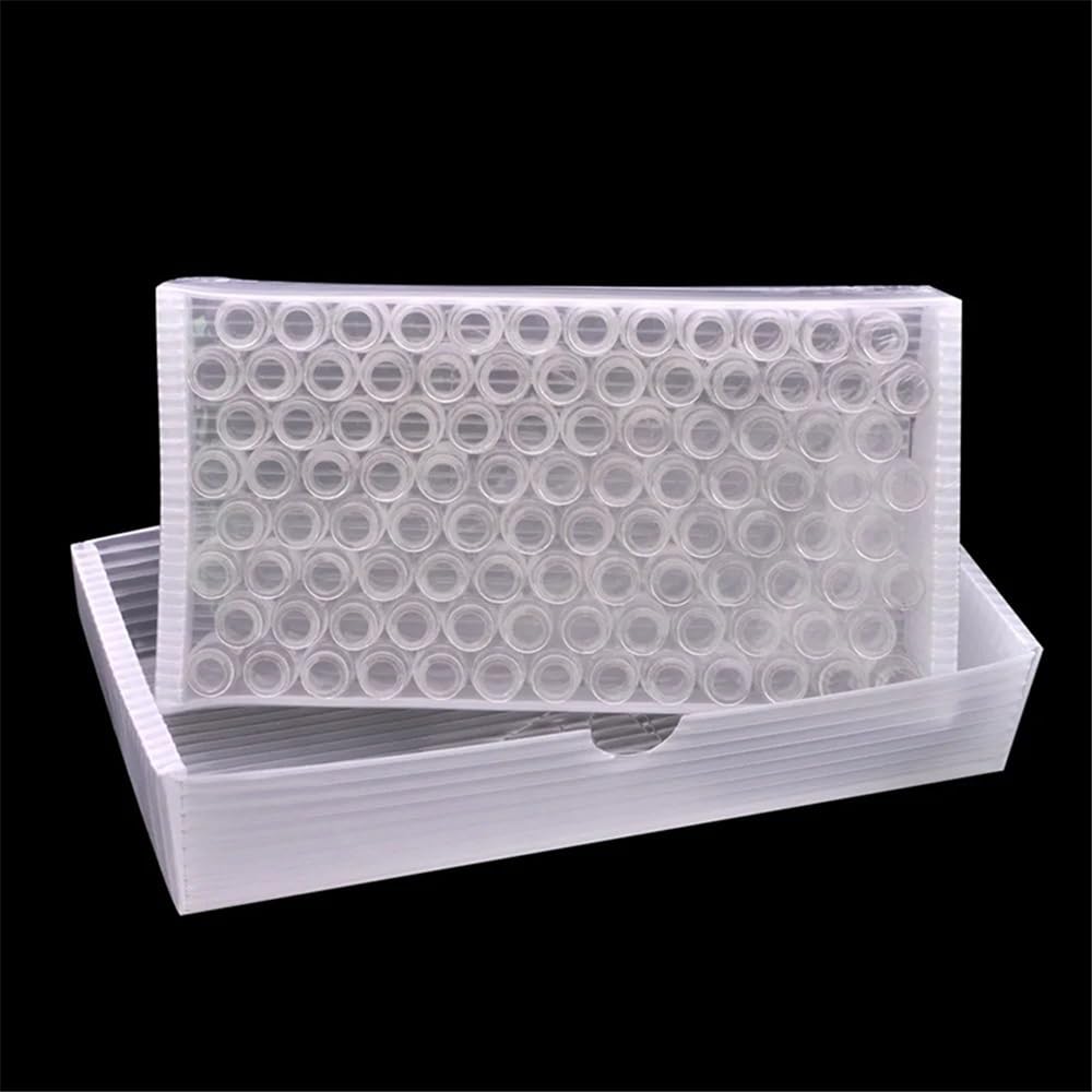 Attrezzature e forniture di laboratorio Flacone for campioni in vetro da 2 ml, 100 pezzi/lotto, con coperchio in alluminio, flacone for iniezione automatica dello spazio di testa