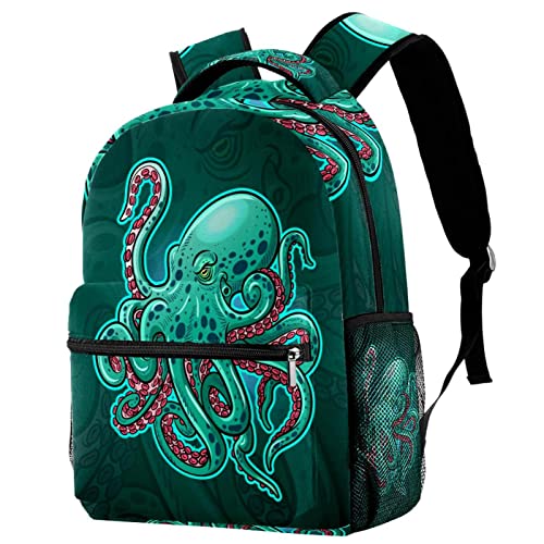 Sac à dos pieuvre étudiant voyage homme femme grand compartiment