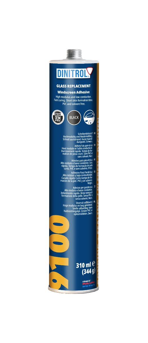 DINITROL 9100 HD Automotive Urethane / 310ml 2 Tubes 30min Cure