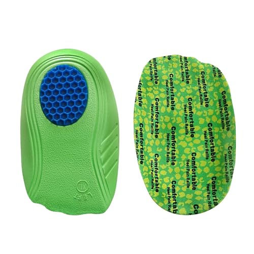 Talones elevadores para zapatos, elevadores de talón para zapatos, almohadillas de talón amortiguadoras, plantillas de masaje para espolones del talón, carga del talón
