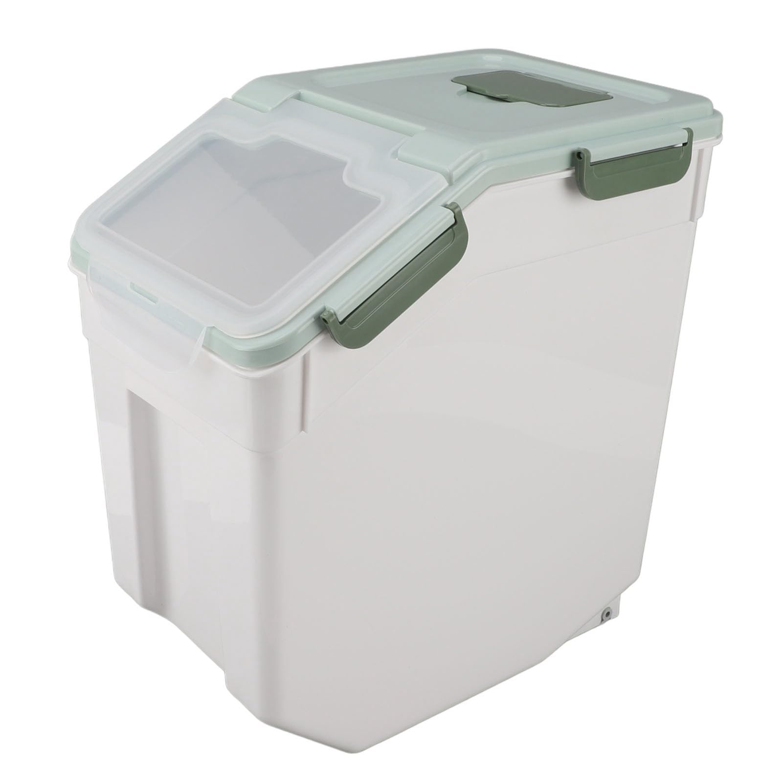 Getreidebehälter Lagerung, Luftdichte Reisbehälter Lebensmittel Lagerbehälter Easy Open Deckel Küche Lagerbehälter Küche (25 kg / 55.1lb)