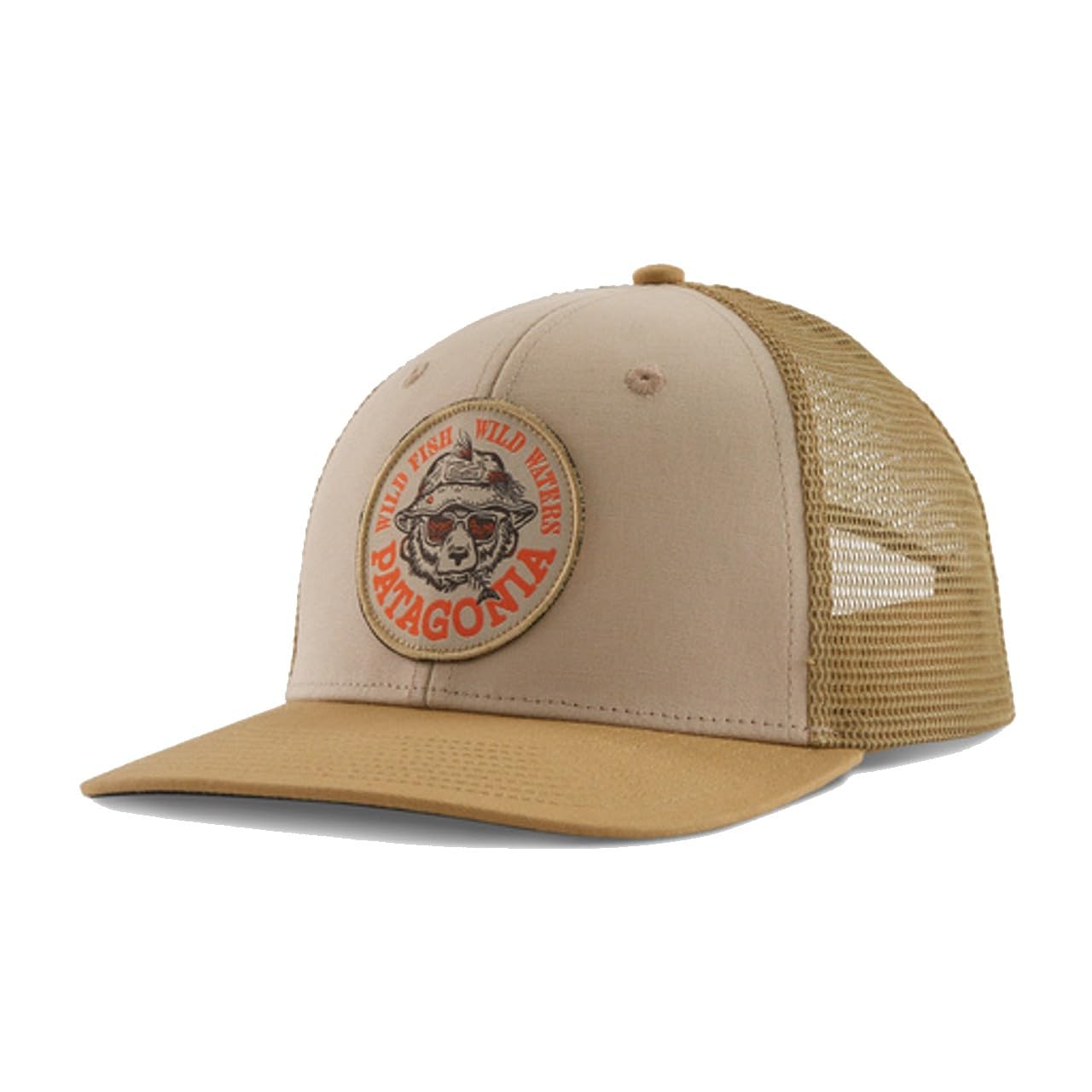 Amazon | [パタゴニア] TAKE A STAND TRUCKER Wild Grizzly OAR TAN OS