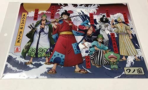 Amazon Co Jp ワンピース ワノ国 エンボス風 麦わらの一味 男七人衆 クリアファイル One Piece 麦わらストア ホビー 通販