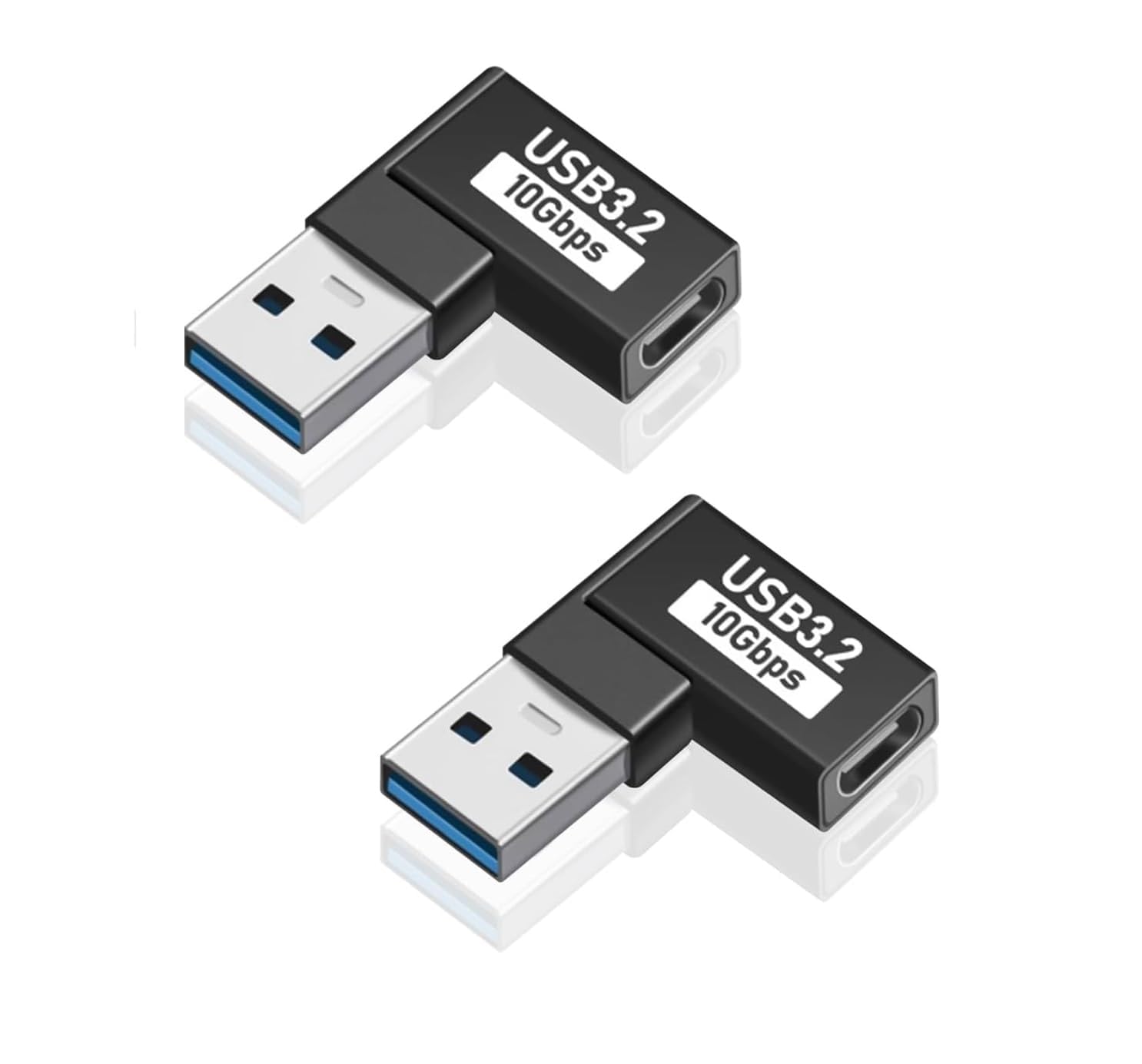 MICROWARE 90 Degree USB C to USB A Adapter, Right Angle & Left Angle USB A 3.0 Male to USB Type C 3.2 Female Connector for Laptops, Wall Chargers, Power Banks (B0DDHKTMYV) Amazon Price History, Amazon Price Tracker