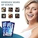 Mr.Whitener Teeth Whitening Strips, Professional Tooth Whitening Kits: 44 Strips 22 Packs Teeth Whitening Strips, Dentist-Approved, Peroxide-Free, Enamel Safe, Sensitivity Free Formula