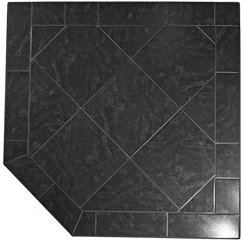 Dreffco 54″ x 54″ Marengo Woodstove or Pellet Stove Protective Corner