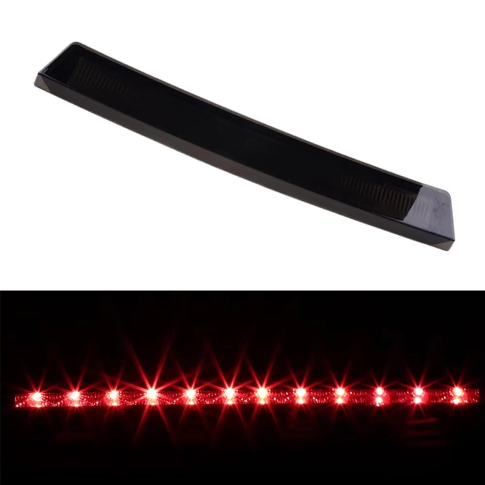 Compatibile con Ford per Mustang 1999 2000 2001 2002 2003 2004 OEM 1R3Z13A613AB ABS Luce Freno Alta Auto Rossa fumé Stop supplementare