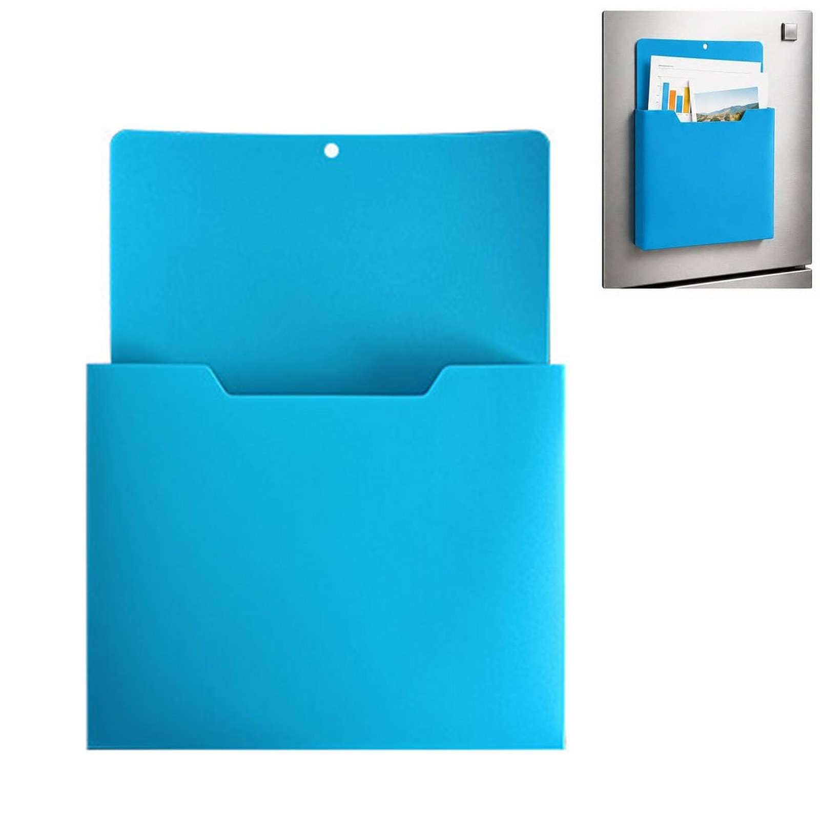 Magnetic Folders File Holder, A4 Large Size Refrigerator Storage Organizer
