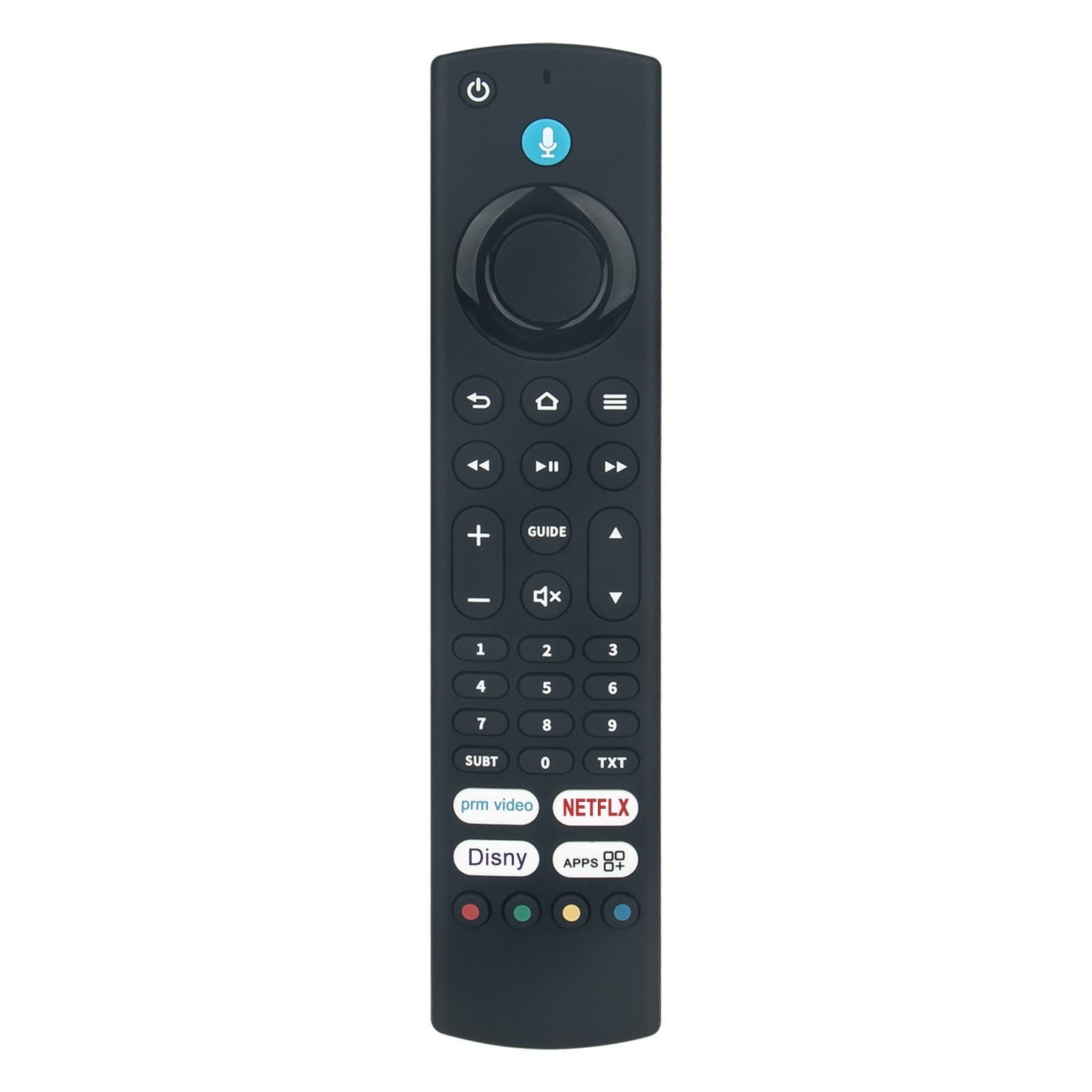 1 szt. Pilot zastępowany głosem Pasuje do telewizora CT-8566 43UF3D63DAX i TCL 50CF630 55CF630