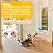 WLLHYF Self Play Hanging Door Cat Toys for Indoor Soft Plush Interactive Cat Toys Independent Play Self Play Teaser Toy for All Breeds Bored Cats Kitten Chasing and Playing Exercise