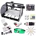 Produktbild CNC 3018 Pro-M 3W GRBL Control DIY CNC Graviermaschine mit geschützter Platine, Yofuly 3 Achsen PCB PVC Arbeitsbereich 300 x 180 x 45 mm (3018-pro mit Verlängerungsstange ER11 Spannzangen-Set)