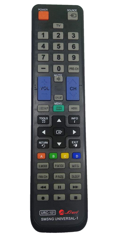 SSen® Remote Control Compatible for Samsung Smart/LED/LCD/HD TV, (URC-101) Old Remote Functions Must be Exactly Same, Pls Whatsapp Old/Original Remote Image on 8451999804,to Share The Exact Link.