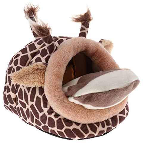 SM SunniMix Niedliche Kleintier Höhle Warme Flanell Cover