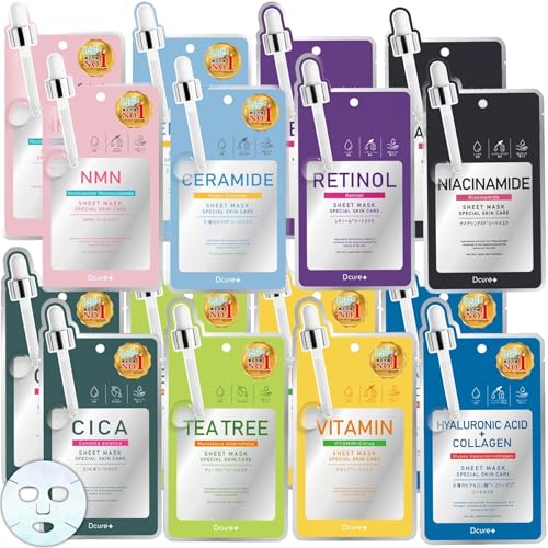 PICOMONTE �s�R�����e Dcure+ �f�B�[�L���A �t�F�C�X�}�X�N ���e�t�V�[�g�}�X�N 8�� �؍��R�X�� ������ � �t�F�C�X �V�[�g �؍� 8��� �t�F�C�X�p�b�N ���`�m�[�� �i�C�A�V���A�~�h CICA �e�B�[�c���[ �r�^�~�� �q�A�������_ 